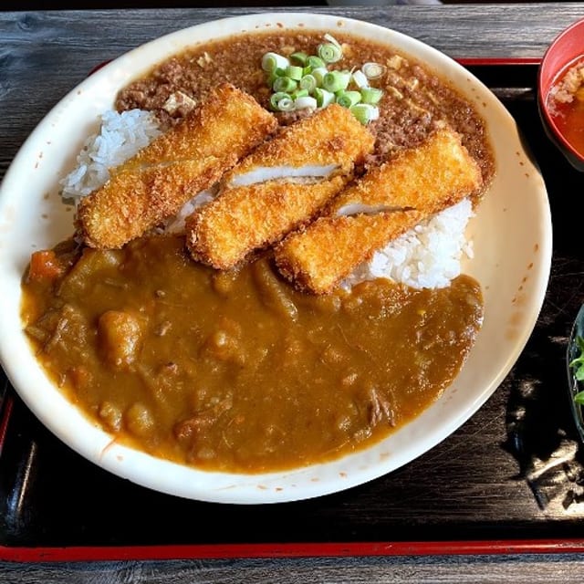 Mabo and Curry Rice.