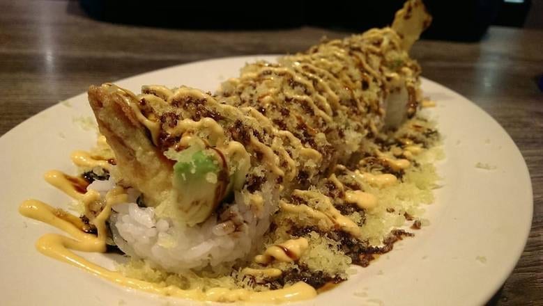 Tempura & Crunchy Roll Bento.