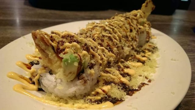 Tempura & Crunchy Roll Bento.